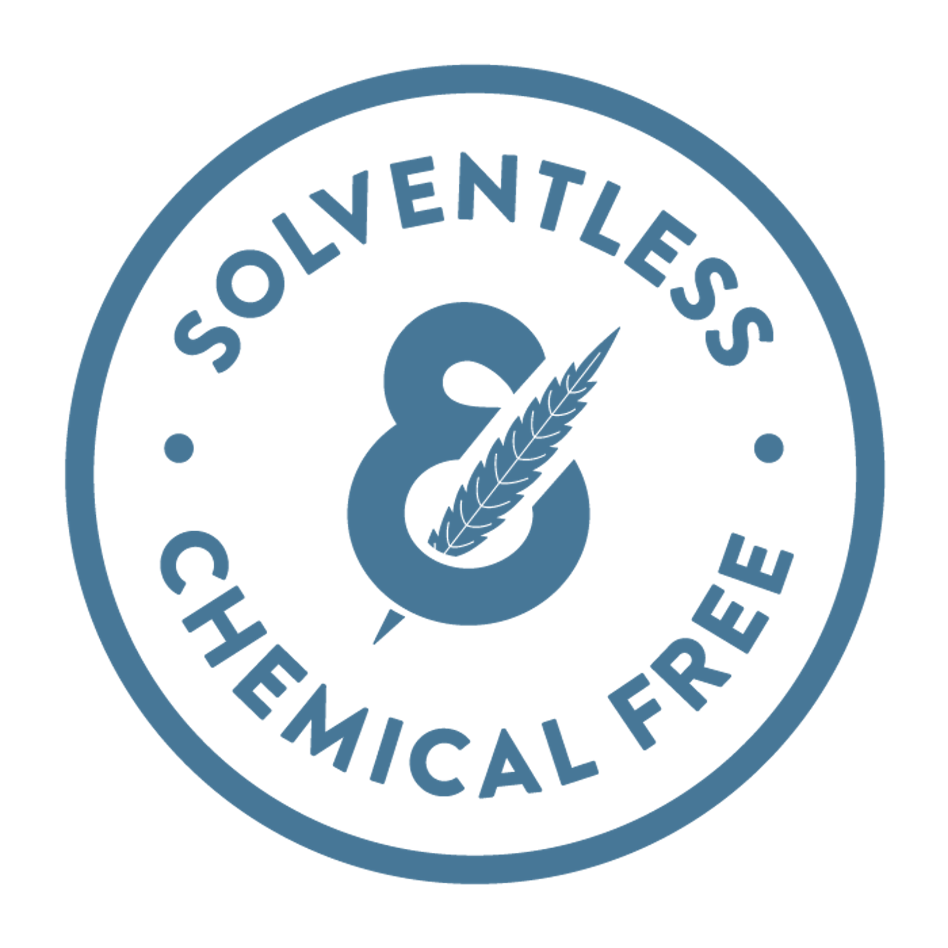 PB Solventless Logo Badge Web Releaf Blue