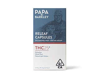 Releaf capsules thc25 40ct 325x250